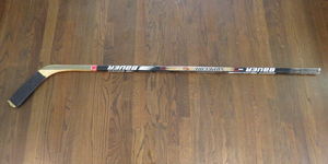 1996-97 Adam Deadmarsh Colorado Avalanche Game Used & Signed Bauer Hockey Stick
