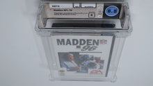 Load image into Gallery viewer, Madden '96 NFL Football Sega Genesis Factory Sealed Video Game Wata Graded 8.5