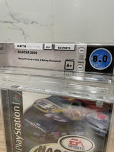 Load image into Gallery viewer, NASCAR 2000 Sony Playstation Factory Sealed Video Game Wata 8.0 Graded EA Sports