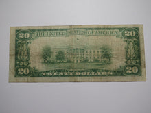 Load image into Gallery viewer, $20 1929 Norwalk Connecticut CT National Currency Bank Note Bill Ch. #942 FINE