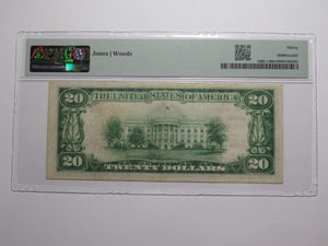 $20 1929 Osborne Kansas KS National Currency Bank Note Bill Charter #5834 VF30