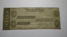 Load image into Gallery viewer, $5 1832 Bangor Maine ME Obsolete Currency Bank Note Bill! Kenduskeag Bank! RARE