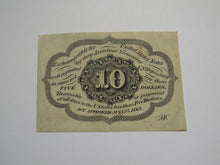 Load image into Gallery viewer, 1863 $.10 First Issue Fractional Currency Obsolete Bank Note Bill! 1st AU