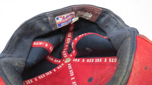 2004-05 Mike Myers Boston Red Sox Game Used Worn Batting Practice Baseball Hat 