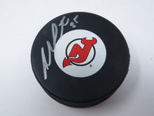 Load image into Gallery viewer, Andrew Peters Autographed Signed New Jersey Devils InGlasCo Hockey Puck