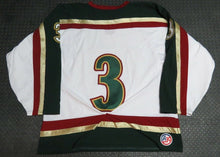 Load image into Gallery viewer, 2000-01 Brian Bolf New Haven Knights Game Used Worn UHL Hockey Jersey!