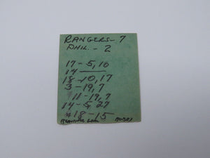March 12, 1971 New York Rangers Vs. Philadelphia Flyers NHL Hockey Ticket Stub