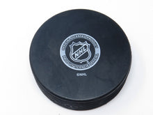 Load image into Gallery viewer, Tyler Eckford Autographed Signed New Jersey Devils InGlasCo Hockey Puck