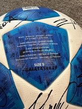 Load image into Gallery viewer, 2018-19 Match Used Galatasaray UEFA Champions League Team Signed Soccer Ball