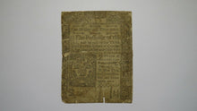 Load image into Gallery viewer, 1776 One Shilling Three Pence Connecticut Colonial Currency Note Bill RARE 1s3d