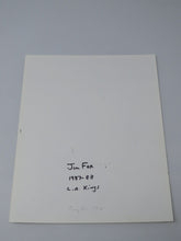 Load image into Gallery viewer, Jim Fox Los Angeles Kings Signed Autographed Original 10X8 Hockey NHL Photo