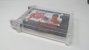 MLB Super Bases Loaded Super Nintendo Sealed Video Game Wata 7.5 B+ Baseball