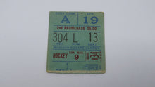Load image into Gallery viewer, March 9, 1969 New York Rangers Vs. Montreal Canadiens NHL Hockey Ticket Stub
