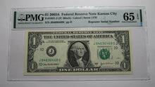 Load image into Gallery viewer, $1 2003A Repeater Serial Number Federal Reserve Currency Bank Note Bill UNC66EPQ