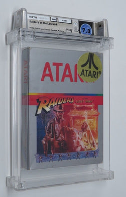 Raiders of the Lost Ark Atari 2600 Video Game Wata Graded 7.0 Factory Sealed
