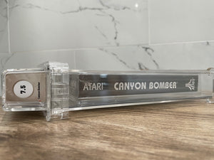 New Canyon Bomber Atari 2600 Sealed Video Game Wata Graded A+ Seal! 1988 RARE!