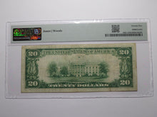 Load image into Gallery viewer, $20 1929 Barnard Kansas National Currency Bank Note Bill #8396 Binary Serial #