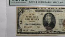 Load image into Gallery viewer, $20 1929 Fair Haven Vermont VT National Currency Bank Note Bill Ch. #344 F15 PMG