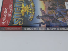 Load image into Gallery viewer, Brand New Factory Sealed SOCOM US Navy Seals PS2 Greatest Hits Video Game! Mint