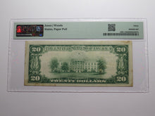 Load image into Gallery viewer, $20 1929 Sour Lake Texas TX National Currency Bank Note Bill Ch. #11021 VF30 PMG