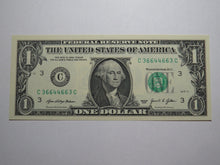 Load image into Gallery viewer, $1 2021 Radar Serial Number Federal Reserve Currency Bank Note Bill UNC 36644663