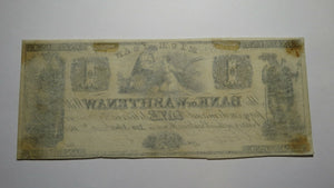 $1 1835 Ann Arbor Michigan MI Obsolete Currency Bank Note Bill! Washtenaw Bank!
