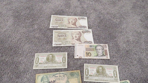 10 Piece Mixed Lot International Obsolete Bank Notes! Defunct Currency Bolivia 