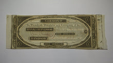 Load image into Gallery viewer, $1 18__ Windsor Vermont VT Obsolete Currency Bank Note Bill Remainder Rare AU!