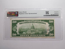 Load image into Gallery viewer, $50 1929 San Jose California CA National Currency Bank Note Bill Ch. #2158 VF20