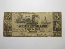 Load image into Gallery viewer, $3 1853 Bethel Vermont VT Obsolete Currency Bank Note Bill! White River Bank