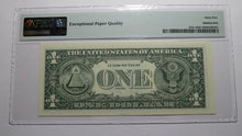 Load image into Gallery viewer, $1 2003 Radar Serial Number Federal Reserve Currency Bank Note Bill PMG UNC65EPQ