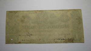 $1 1841 Freehold New Jersey NJ Obsolete Currency Bank Note Bill! Monmouth Bank