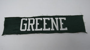2011 Shonn Greene New York Jets Game Used Issued Football Jersey Nameplate