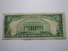 Load image into Gallery viewer, $5 1929 St. Louis Missouri MO National Currency Bank Note Bill! Ch. #11989 RARE!