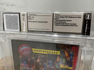 New Original NBA JAM Sega Genesis Factory Sealed Video Game! Wata 9.4 Graded! 