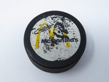 Load image into Gallery viewer, Vintage Cowansville Quebec Intermediate Provincial Tournament Used Hockey Puck