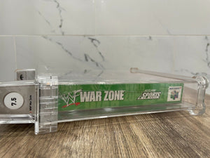 WWF War Zone Wrestling Nintendo 64 N64 Factory Sealed Video Game Wata Graded 7.5