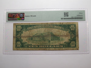 $10 1929 La Grange Georgia GA National Currency Bank Note Bill Ch. #7762 F15 PMG