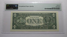 Load image into Gallery viewer, $1 2003 Radar Serial Number Federal Reserve Currency Bank Note Bill PMG UNC66EPQ