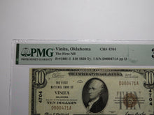 Load image into Gallery viewer, $10 1929 Vinita Oklahoma OK National Currency Bank Note Bill Ch. #4704 VF30 PMG