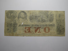 Load image into Gallery viewer, $1 1861 Charleston South Carolina SC Obsolete Currency Bank Note Bill Bank of SC