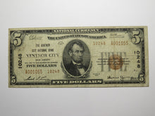 Load image into Gallery viewer, $5 1929 Ventnor City New Jersey NJ National Currency Bank Note Bill Ch. #10248