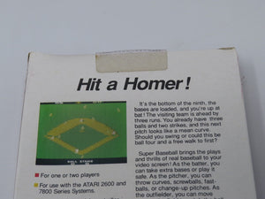Unopened Super Baseball Atari 2600 Sealed Video Game Wata Near Mint Condition!