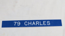 Load image into Gallery viewer, 1995 Charles #79 St. Louis Rams Game Used NFL Locker Room Nameplate Los Angeles