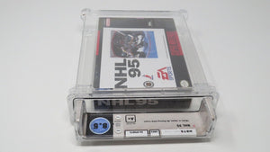 NHL '95 Hockey Super Nintendo Factory Sealed Video Game Wata Graded 8.5 A+ NHL