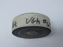 Load image into Gallery viewer, 2021-22 Evgenii Dadonov Vegas Golden Knights Game Used NHL Goal Puck -Amadio Ast