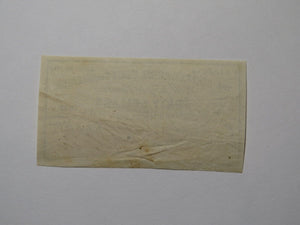 $40 1861 Confederate Bond Coupon Certificate Currency Bank Note Bill UNC