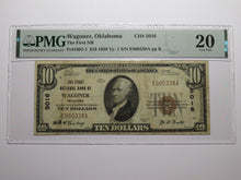 Load image into Gallery viewer, $10 1929 Wagoner Oklahoma OK National Currency Bank Note Bill Ch. #5016 VF20 PMG