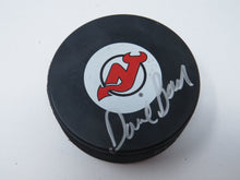 Load image into Gallery viewer, Dave Barr Autographed Signed New Jersey Devils InGlasCo Hockey Puck