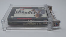 Load image into Gallery viewer, Madden '97 NFL Football Super Nintendo Factory Sealed Video Game Wata Graded 